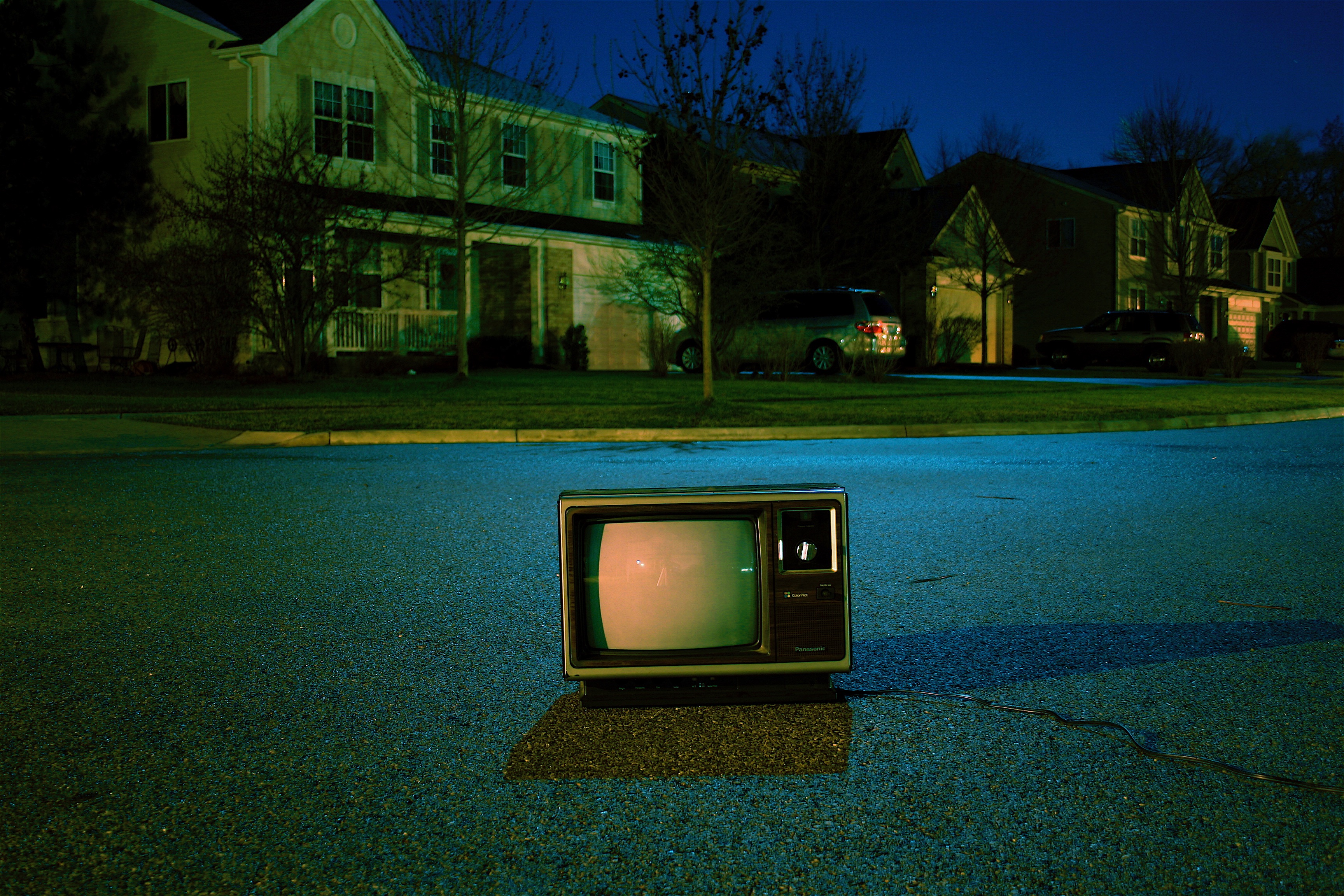 TV on Street